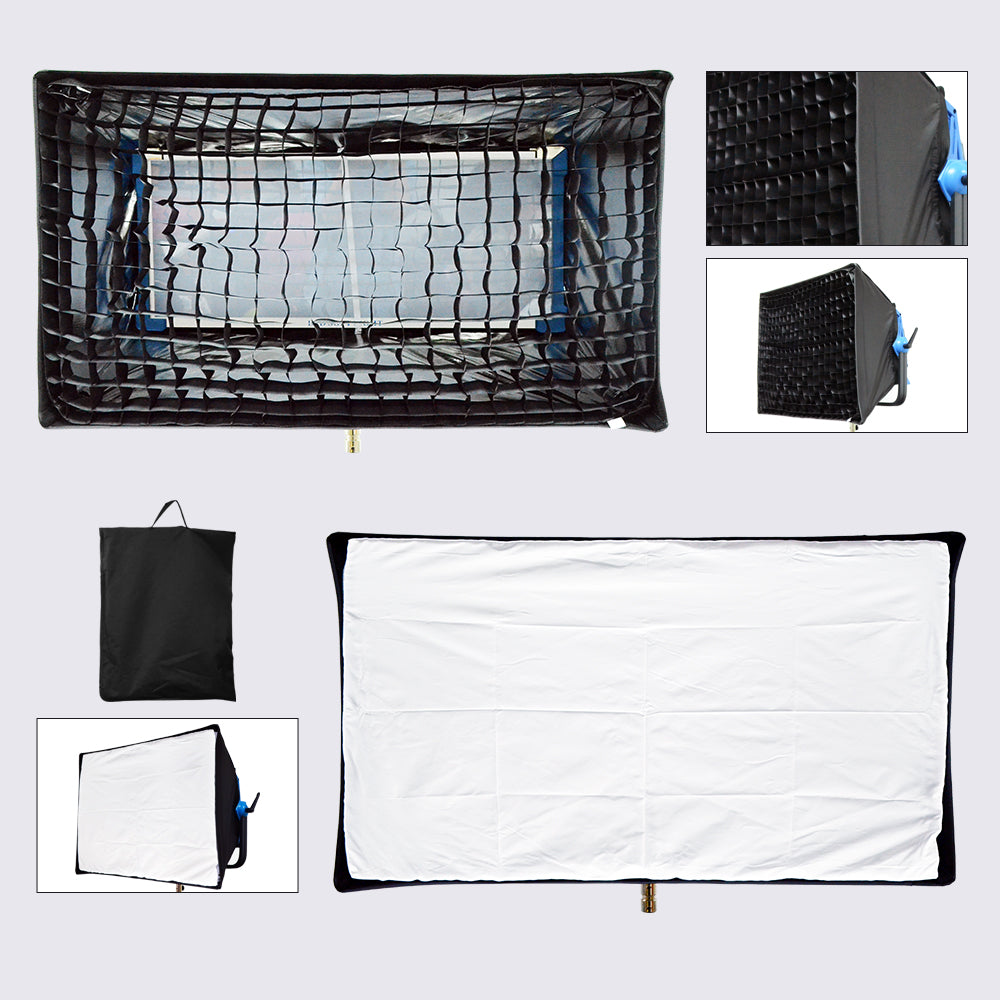 Honeycomb Grid Softbox — quick-fold softbox attachment delivers soft, wraparound light with tight beam control